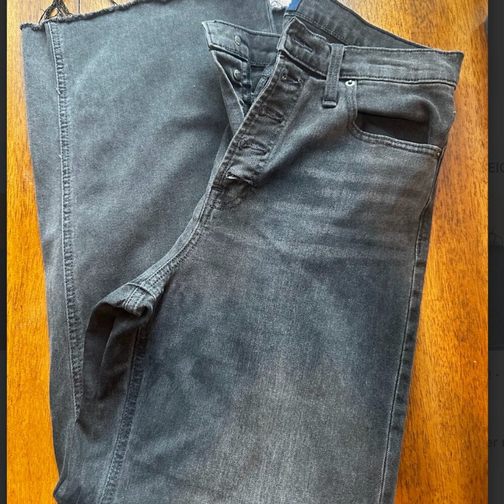 Gap Black HiRise Wide Leg Jeans Size 10/30